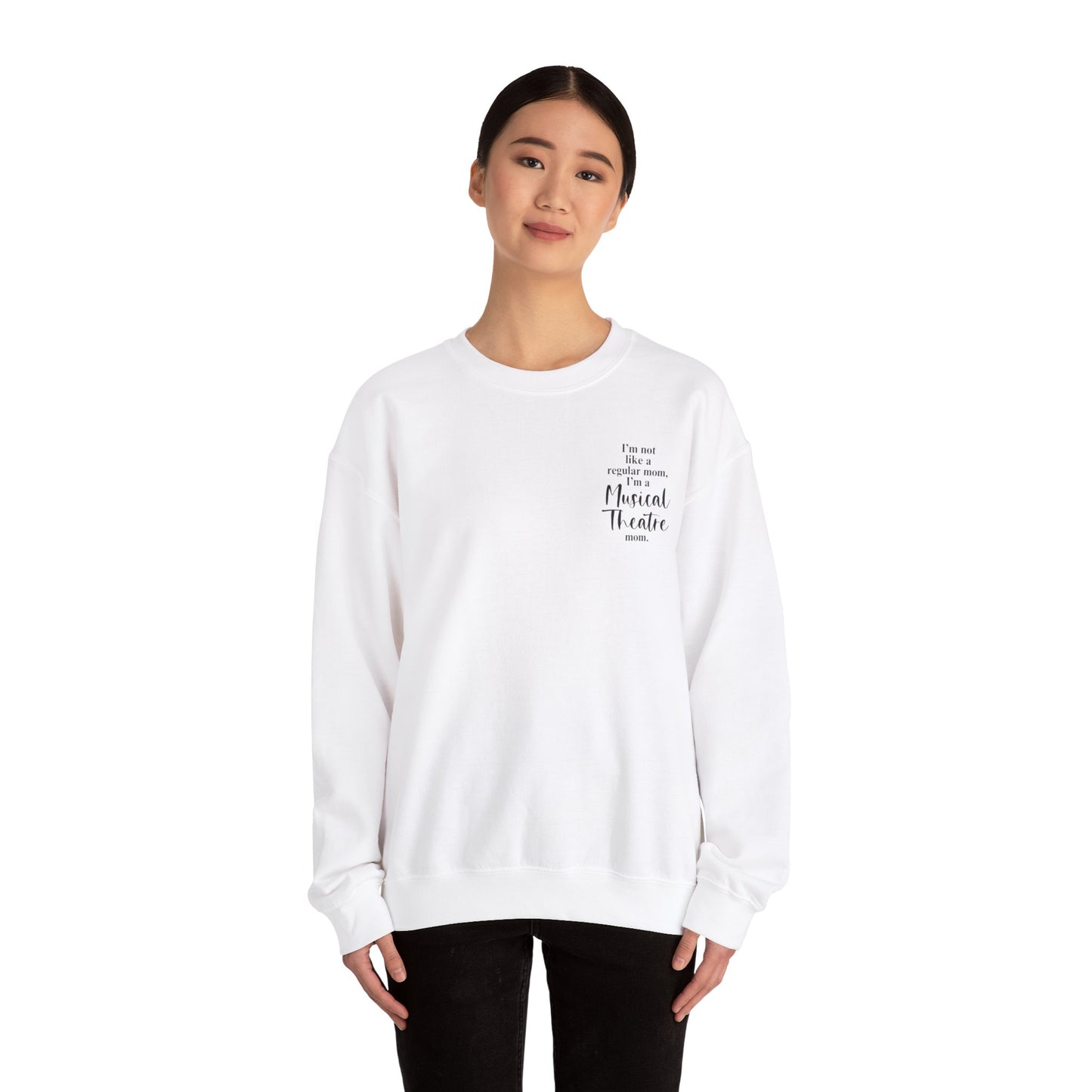 Musical Theatre MOM Unisex Heavy Blend™ Crewneck Sweatshirt