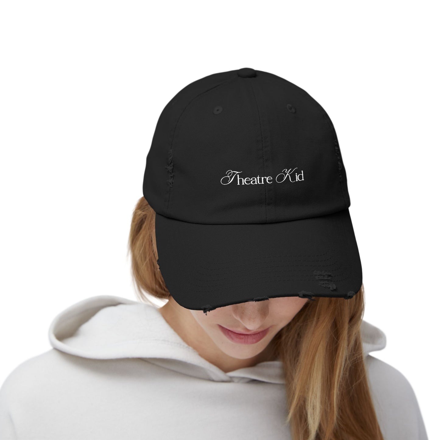 Theatre Kid Unisex Distressed Cap/Hat