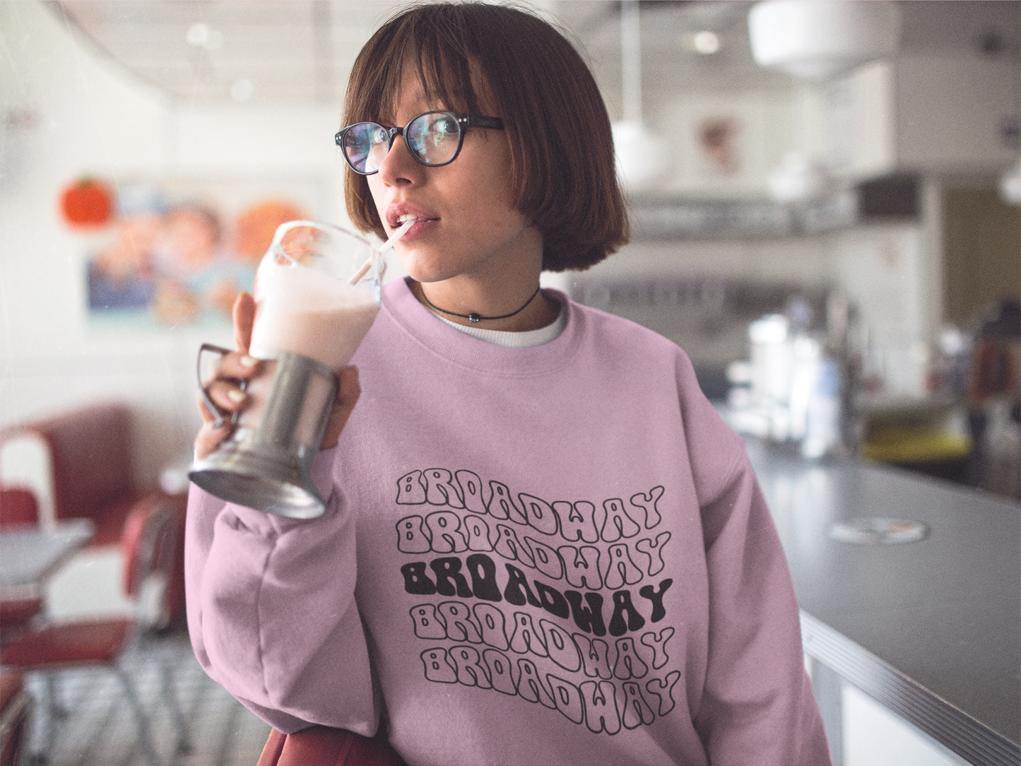 Broadway Crewneck Sweatshirt