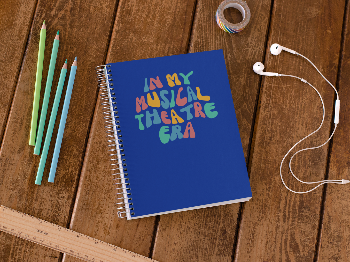 Musical Theatre Spiral Notebook